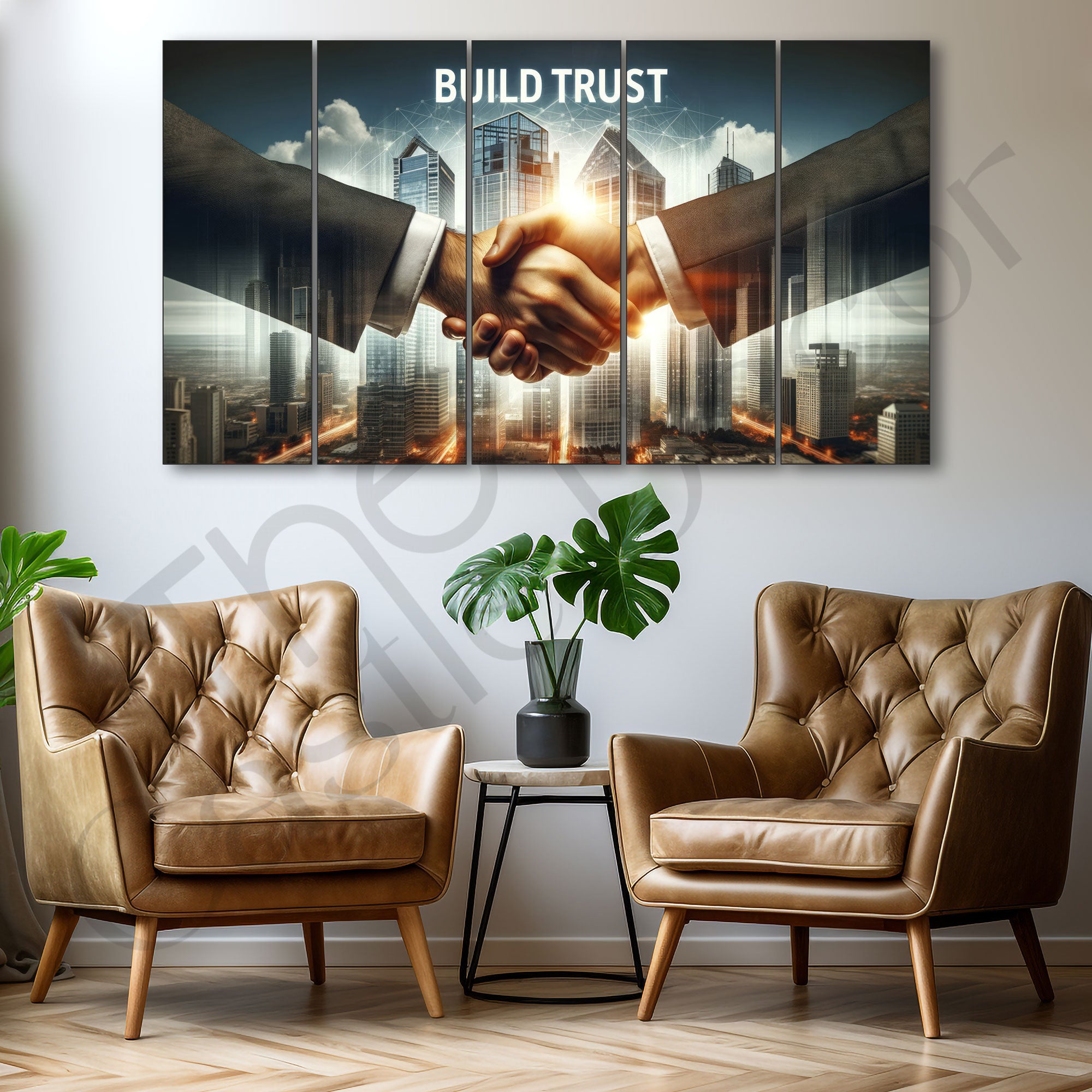 Corporate Painting with frame Big Size Wall Art for living room,Bedroom,Drawing room,Hotels