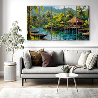 Nature Painting with frame Big Size Wall Art for living room,Bedroom,Drawing room,Hotels