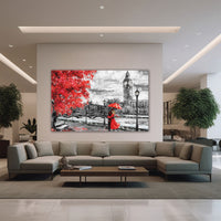 Feeby London Canvas painting Big Size Wall Art for living room,Bedroom,Drawing room,Hotels