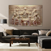 Last Supper Jesus Christ Canvas painting Big Size Wall Art for living room,Bedroom,Drawing room,Hotels