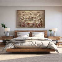 Last Supper Jesus Christ Canvas painting Big Size Wall Art for living room,Bedroom,Drawing room,Hotels