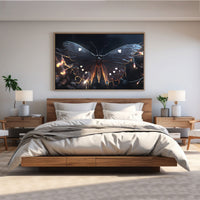 Butterfly Abstract Canvas painting Big Size Wall Art for living room,Bedroom,Drawing room,Hotels