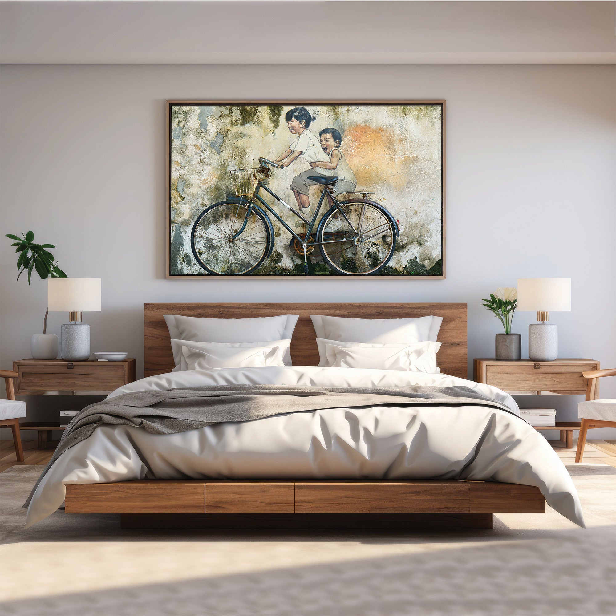 kids Canvas painting with frame Big Size Wall Art for living room,Bedroom,Drawing room,Hotels