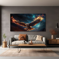 EagleAbstract Canvas painting Big Size Wall Art for living room,Bedroom,Drawing room,Hotels