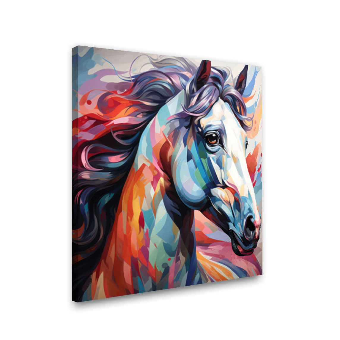 Horses with frame Big Size Wall Art for living room,Bedroom,Drawing room,Hotels